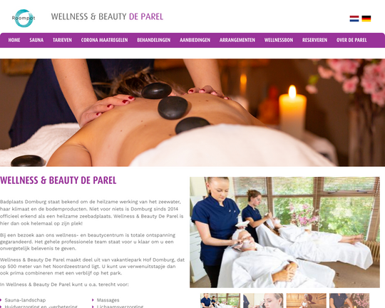 Beautycentrum De Parel Logo