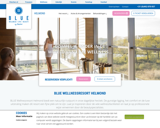 Blue Wellness Helmond Logo