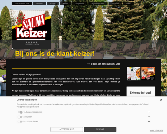 Sauna Keizer Logo
