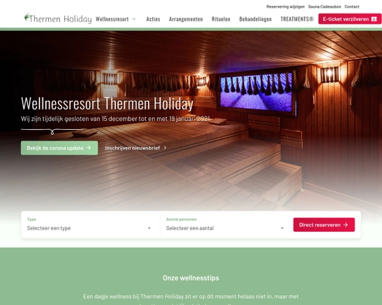 Thermen Holiday Schiedam Logo