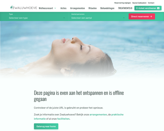 Wellnessresort de Zwaluwhoeve Logo
